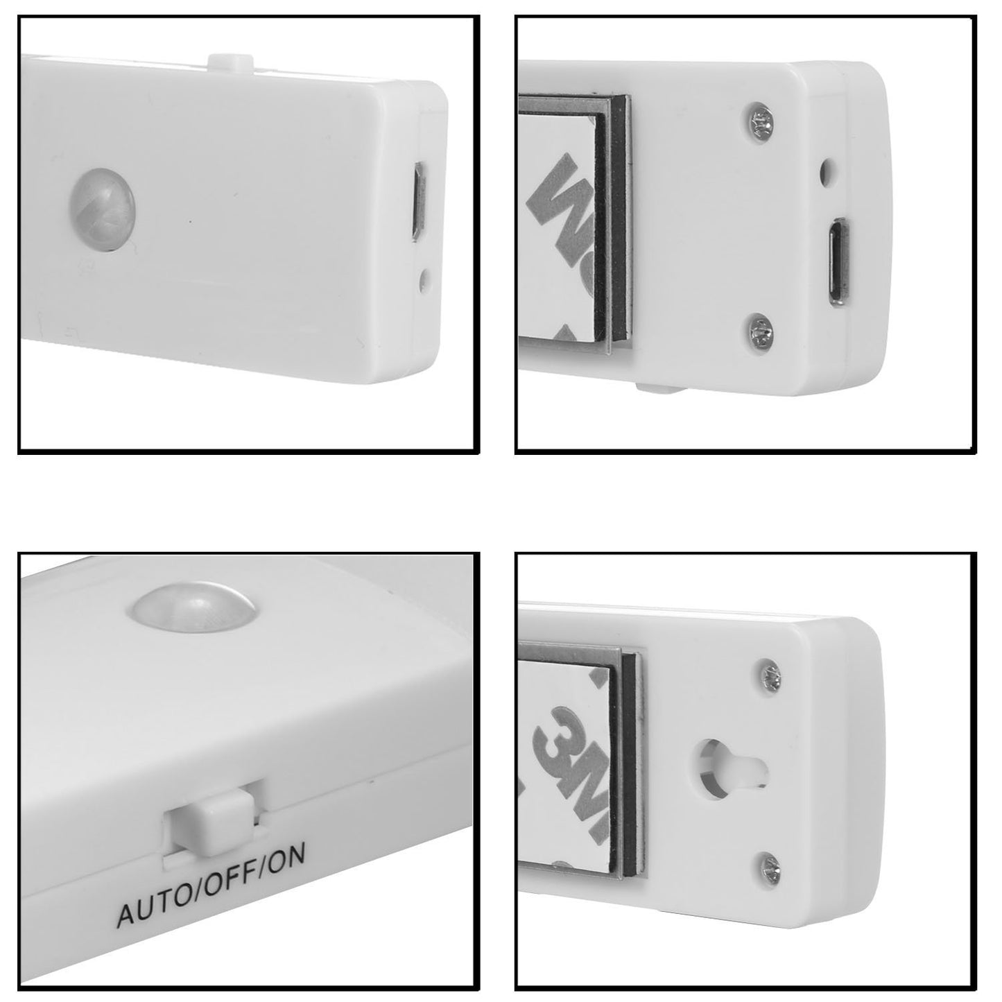 Smart Motion Sensor Night Light | EL608 Rechargeable LED Torch (Cool White)