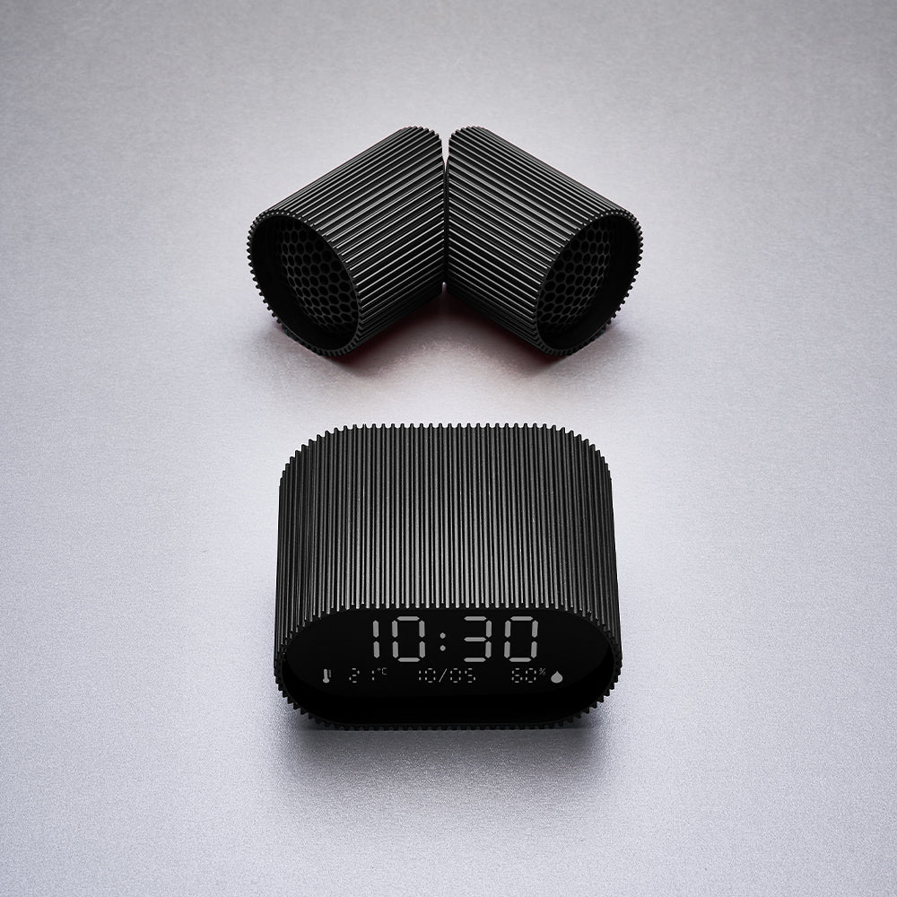 Lexon Ray Magnetic Bluetooth Speaker Set | Black