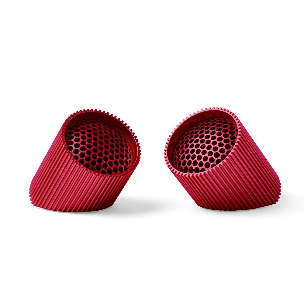 Lexon Ray Magnetic Bluetooth Speaker Set | Red
