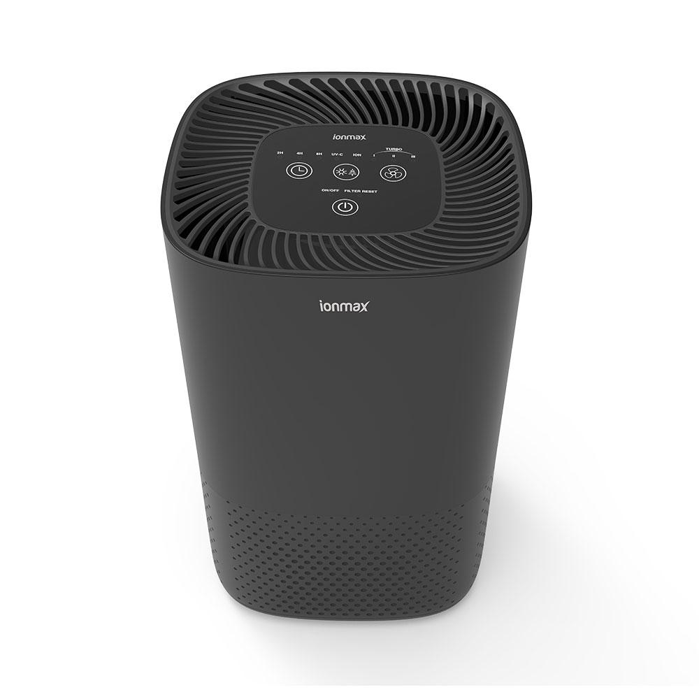 Smart UV HEPA Air Purifier | Ionmax Selah ION360 (Compact Matte Black)