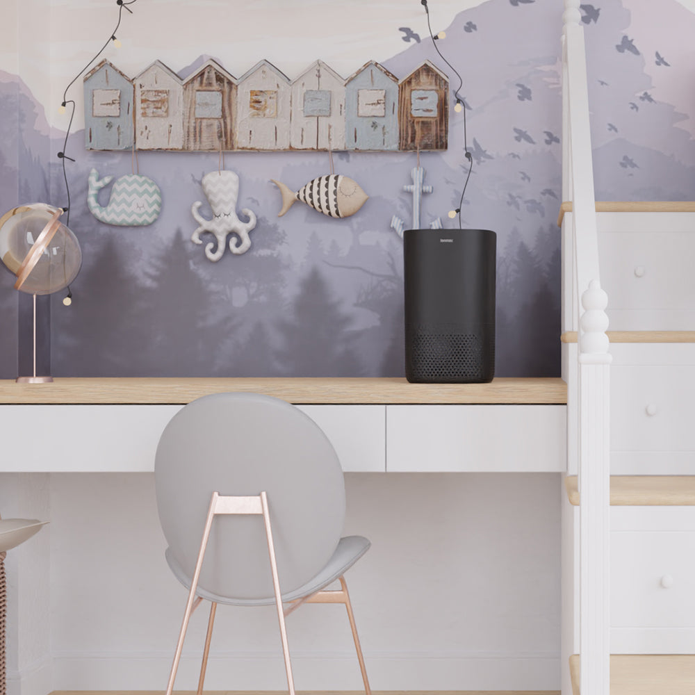 Smart UV HEPA Air Purifier | Ionmax Selah ION360 (Compact Matte Black)