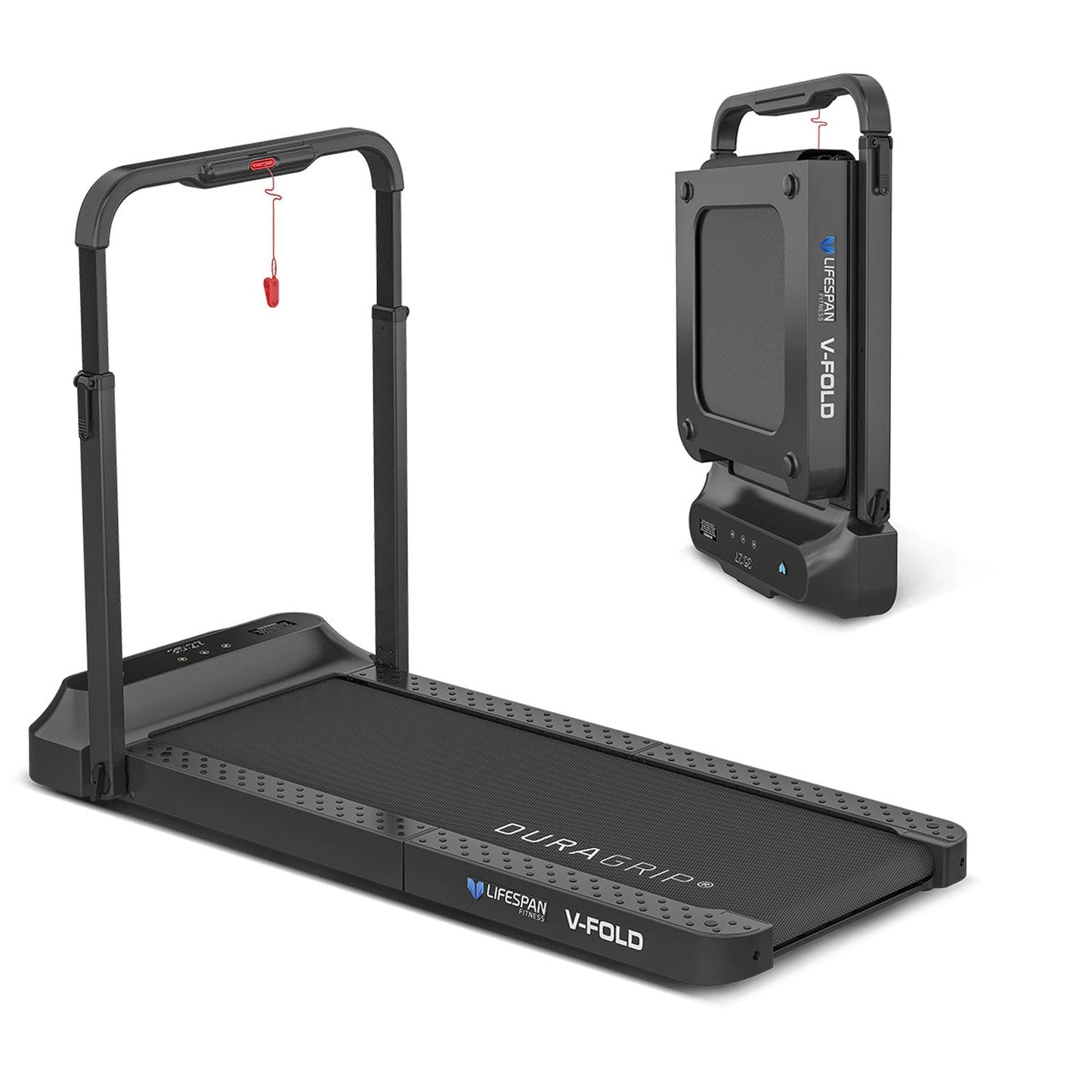 Lifespan Fitness V-FOLD Treadmill | SmartStride Foldable Walking & Running Pad