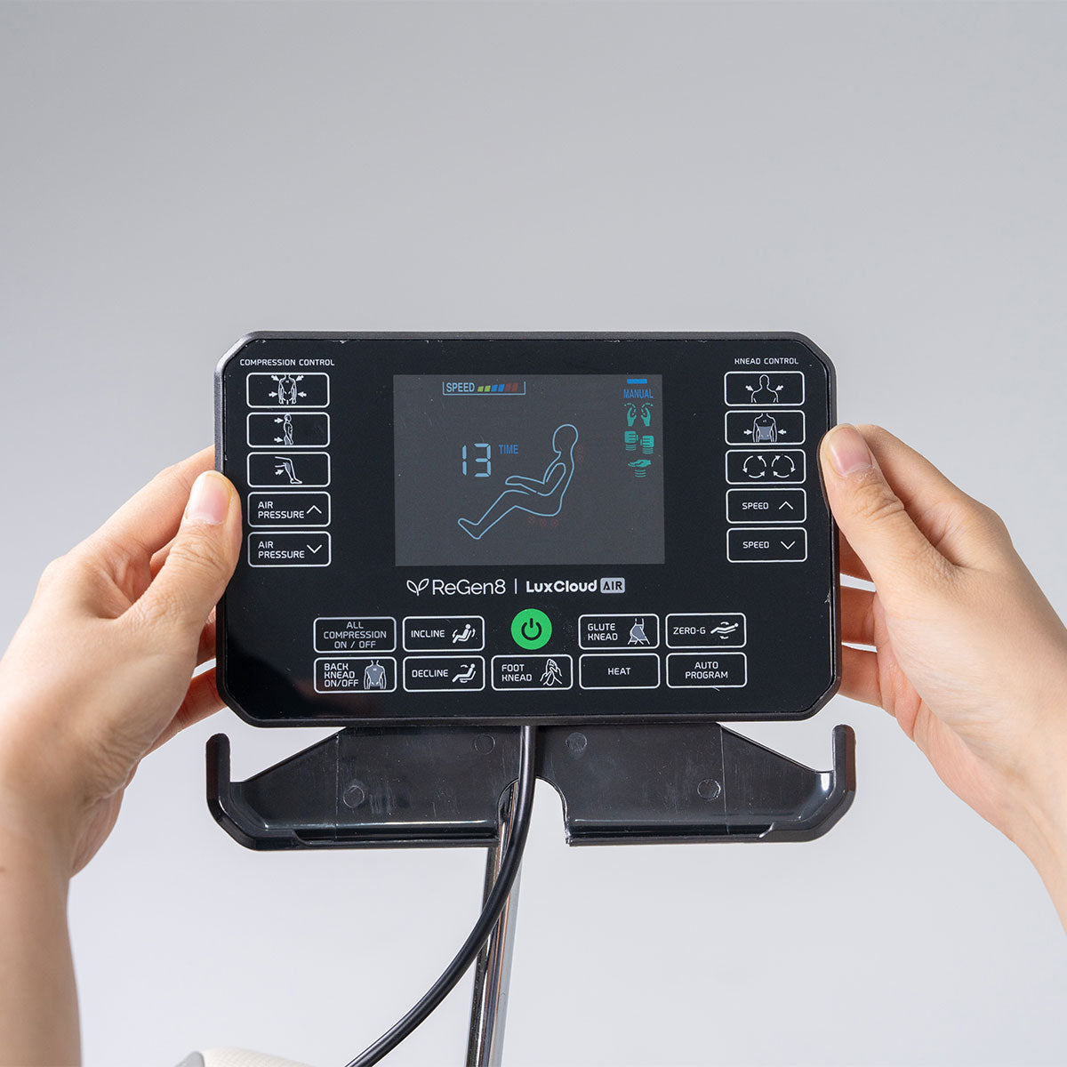 ReGen8 LuxCloud Air – Zero Gravity Heated Massage Chair (Black)