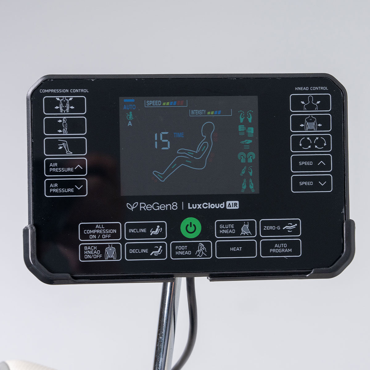 ReGen8 LuxCloud Air – Zero Gravity Heated Massage Chair (Black)