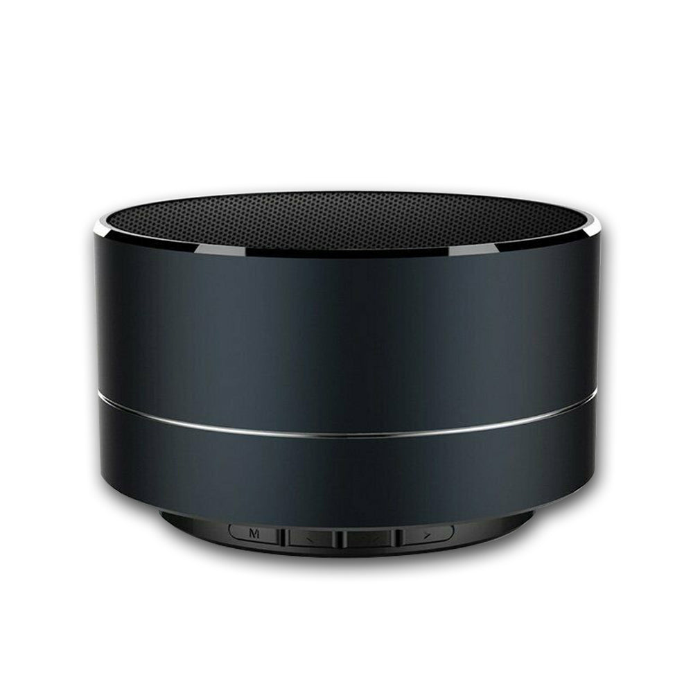 Portable Wireless Bluetooth Speaker – Mini Stereo Rechargeable (Black)