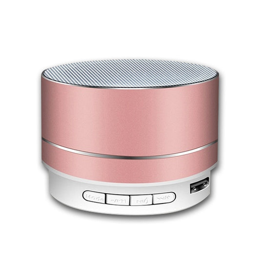 Portable Wireless Bluetooth Speaker – Mini Stereo Rechargeable (Pink)