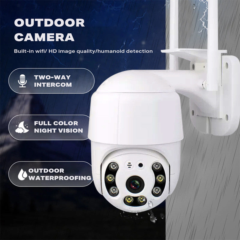 1080P Full HD Wireless WiFi LED Bulb Security Camera | 355° Pan-Tilt with Night Vision