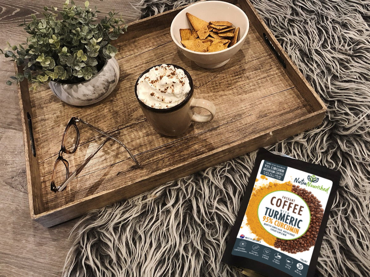 Instant Coffee with 95% Pure Organic Curcumin – 120g