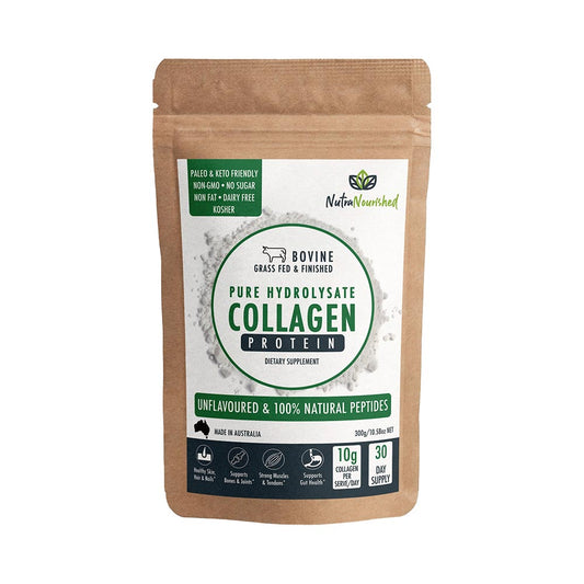 Collagen Powder | Tasteless & Unflavoured 300g (Bovine Hydrolysed Peptides)