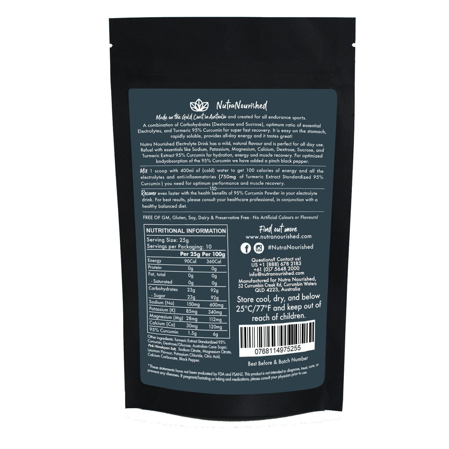 Gut Health & Recovery Bundle | Fossil Shell Flour, Curcumin & Electrolytes