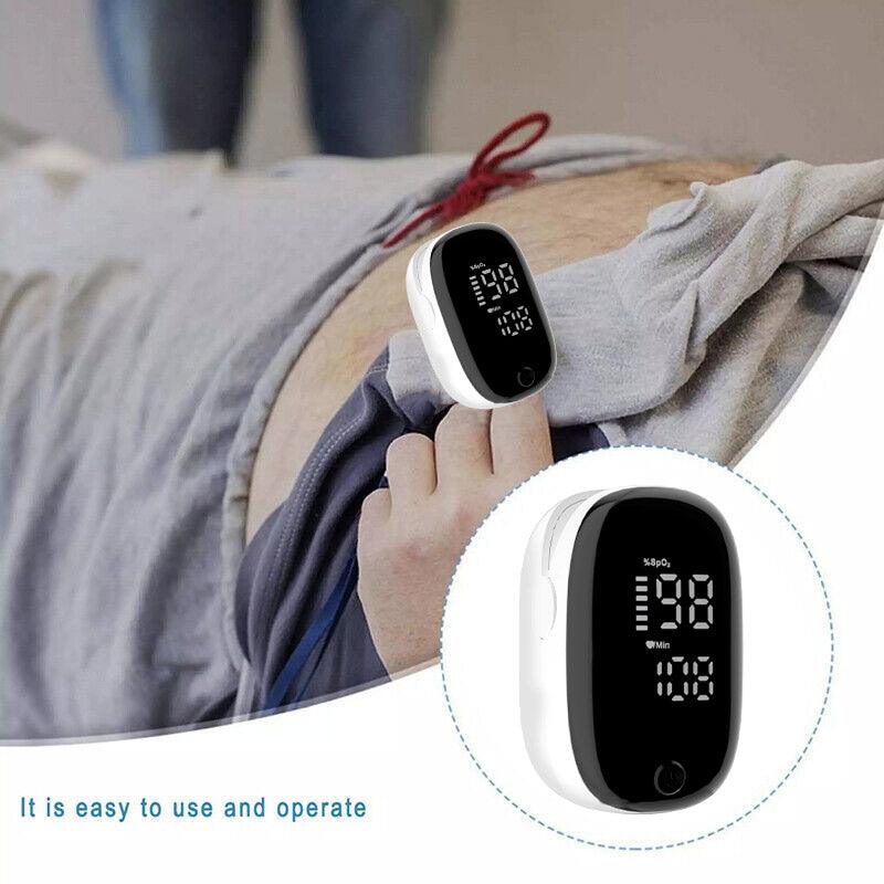 Professional Finger Pulse Oximeter | Oxygen Saturation & Heart Rate Monitor