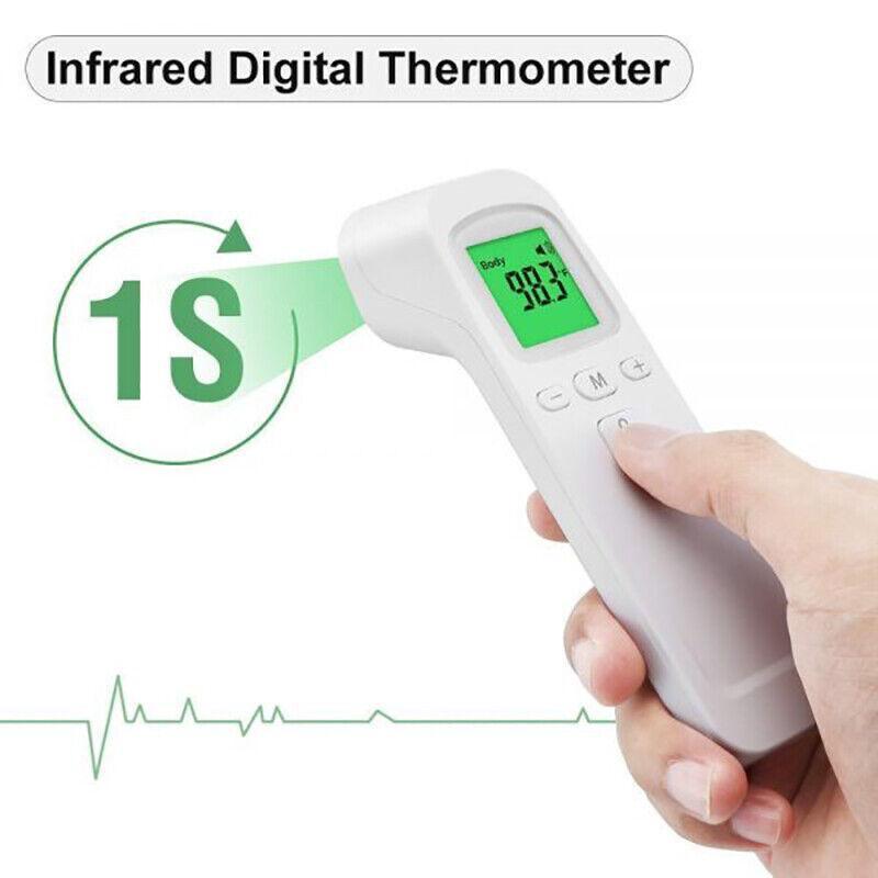 Non-Contact Infrared Digital Forehead Thermometer | Fast Temperature Scanner