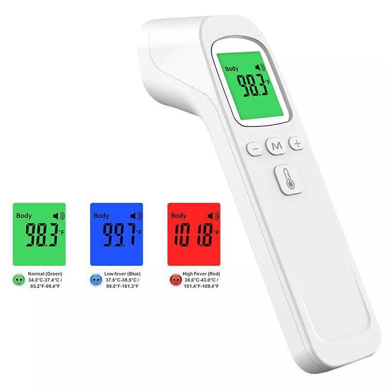 Non-Contact Infrared Digital Forehead Thermometer | Fast Temperature Scanner