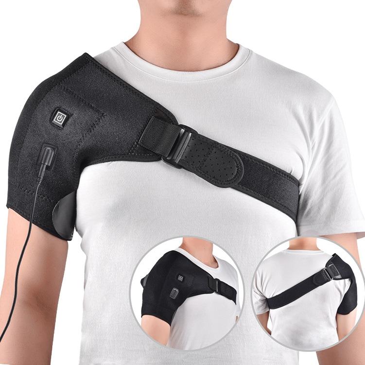USB Shoulder Pain Relief Wrap | Electric Heat Therapy Support