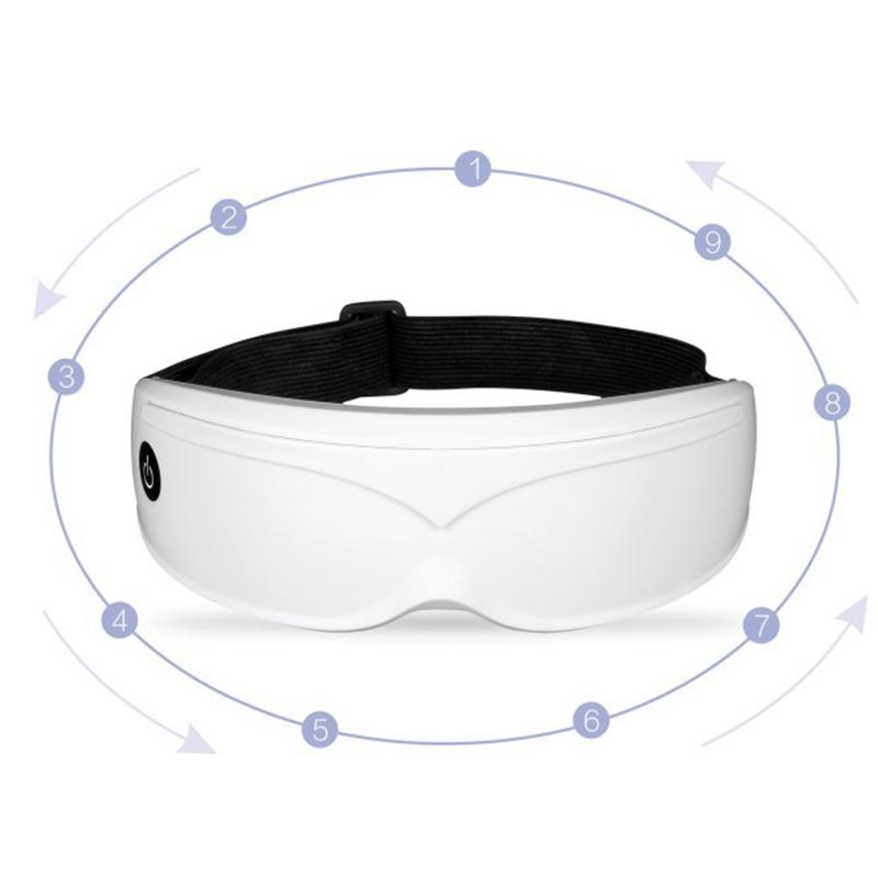 Smart Portable Eye Massage Instrument for Myopia Relief (White)