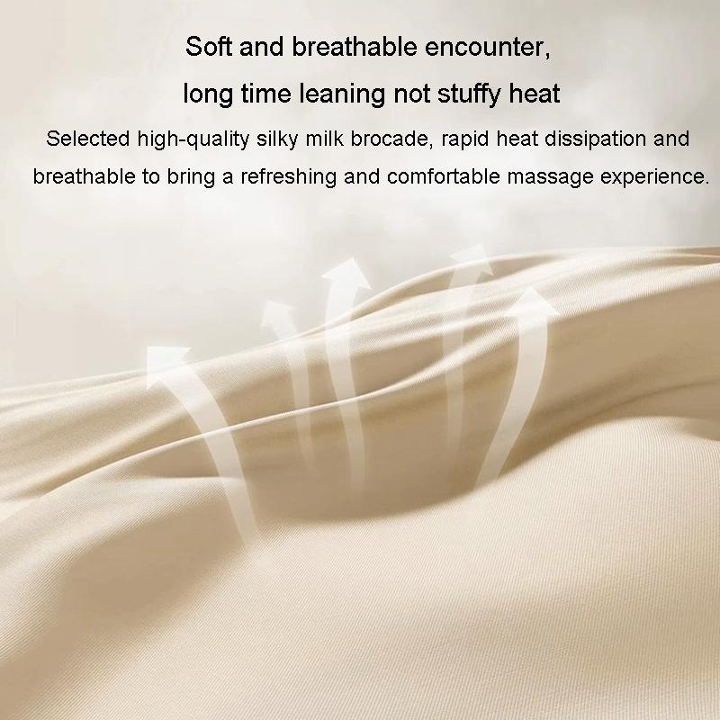 Multi-Function Lumbar Massager Pillow | Hot Compress & Rechargeable (Gray)