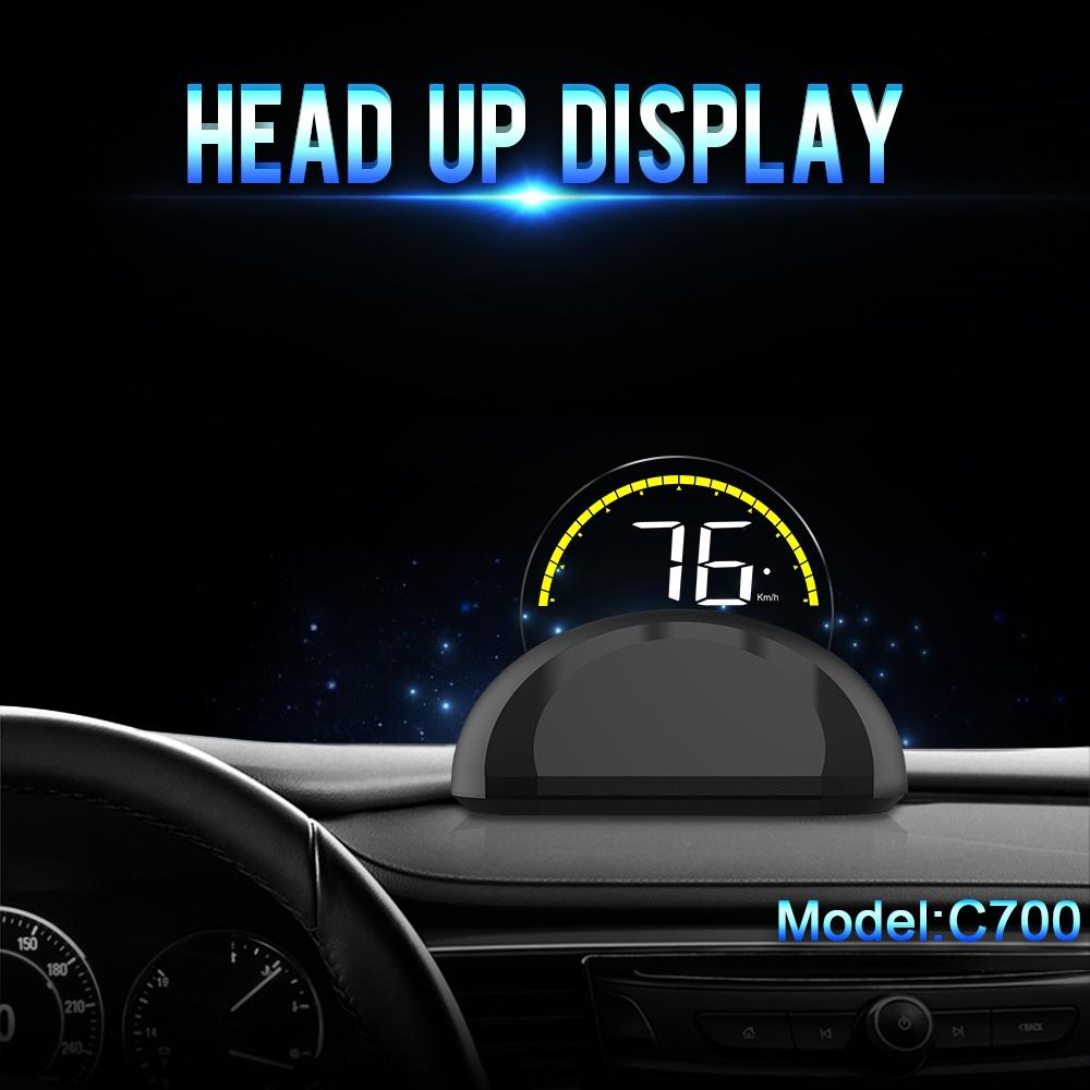 Smart OBD2 Head Up Display 2.6" | Vehicle Speed & Fault Alarm HUD