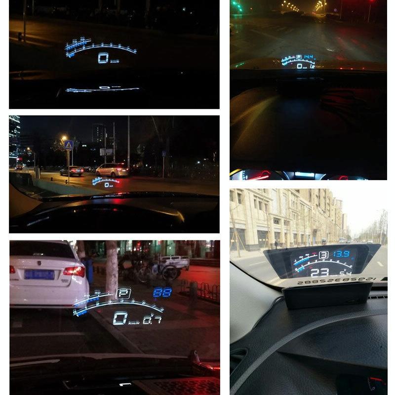 Smart 5.5" OBD HUD Head Up Display | Speed, RPM, Fuel, Alarms