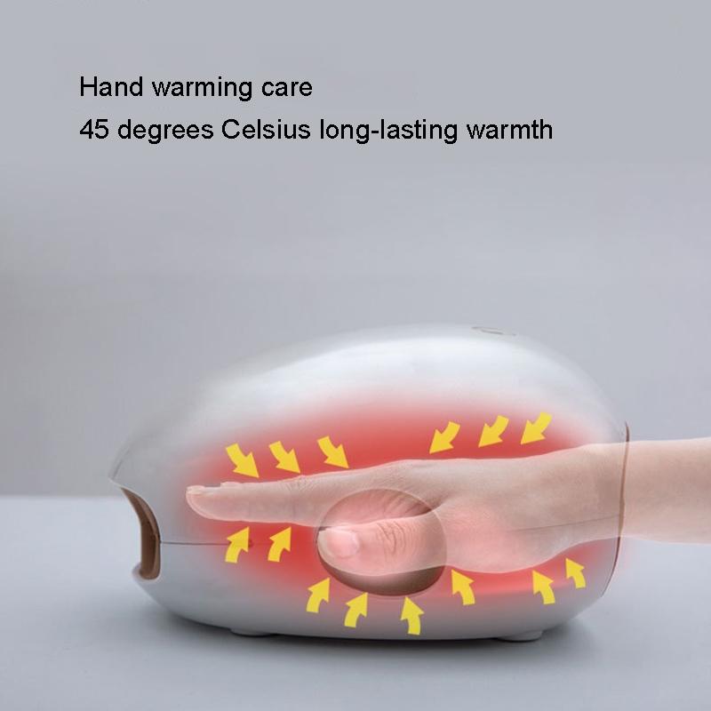 Rechargeable Hot Hand Massager K-901 Electric Airbag Kneading - White