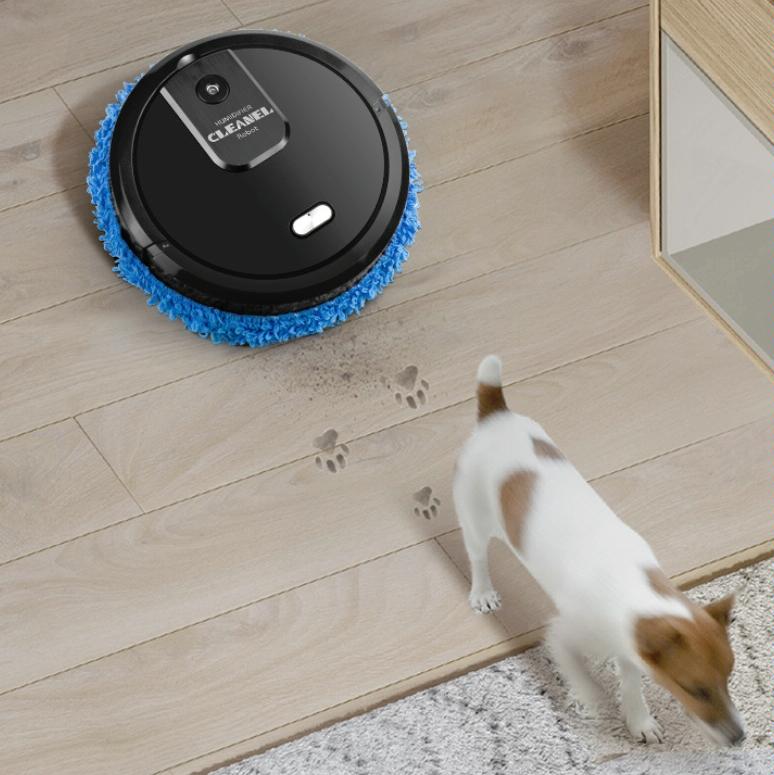 Smart Mopping Robot | Humidifier & Aroma Diffuser (Black)