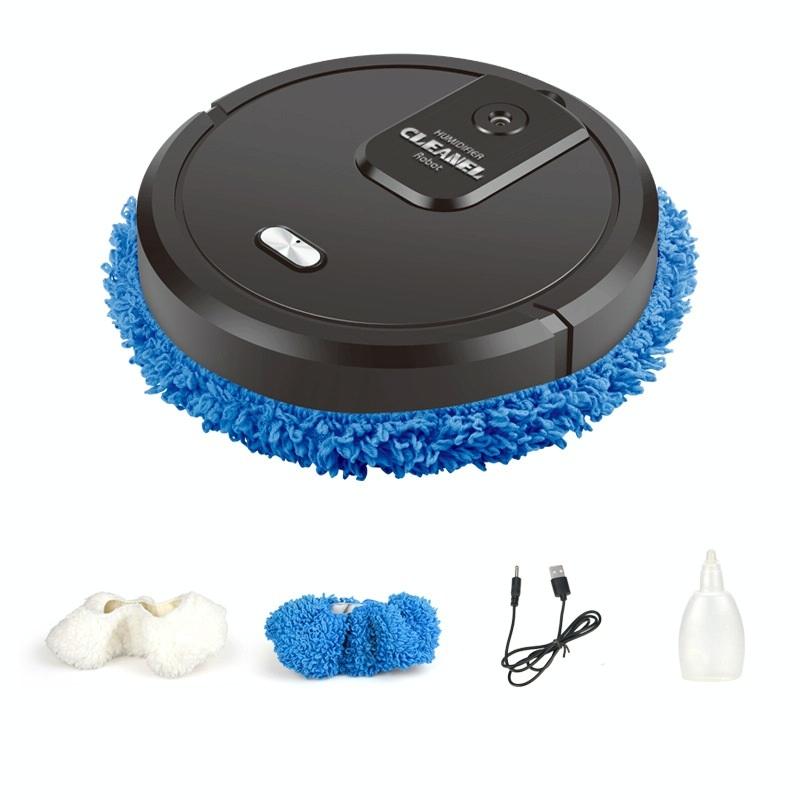 Smart Mopping Robot | Humidifier & Aroma Diffuser (Black)