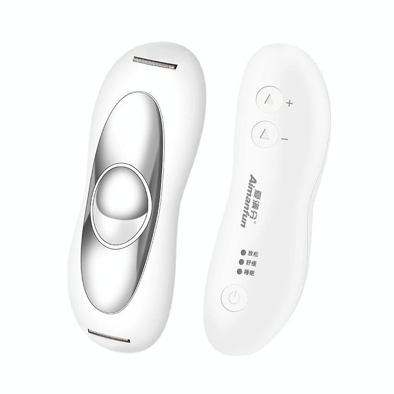 Smart Wireless Sleep Aid Device | Micro-Current Therapy (White)
