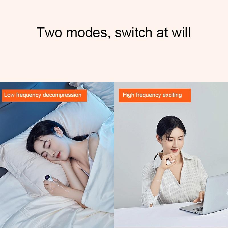 Smart Sleep Aid Pulse Device | Microcurrent Therapy (Light Green)