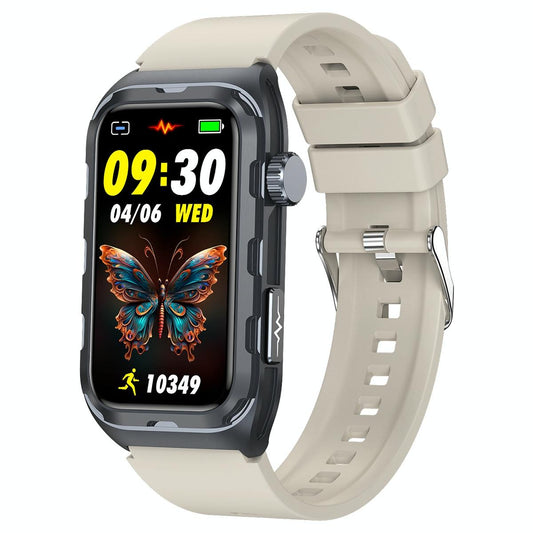 Smart ECG Health Monitoring Watch | IP68 Waterproof