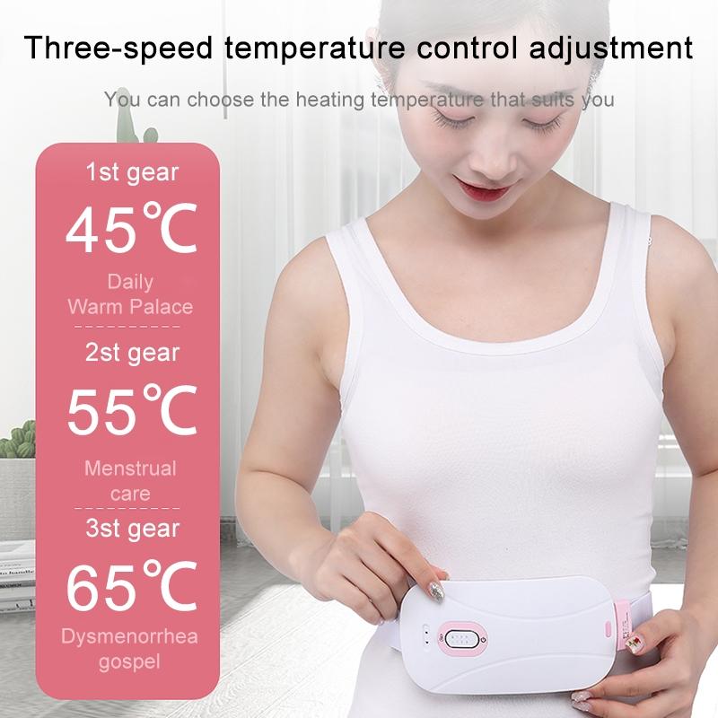 Menstrual Cramp Relief Belt Warm Uterus Heat Therapy