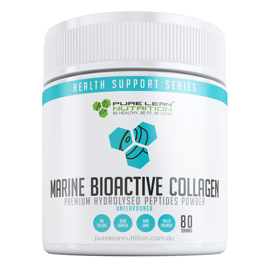 Marine Collagen Bioactive Peptides Powder | Beauty Glow (80 Servings)
