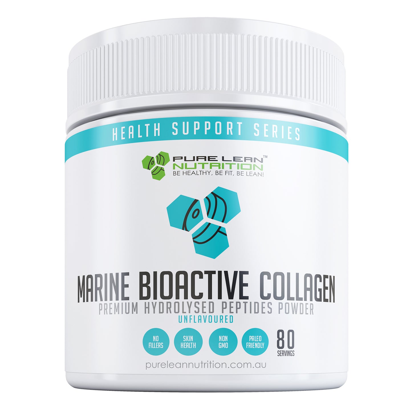 Marine Collagen Bioactive Peptides Powder | Beauty Glow (80 Servings)