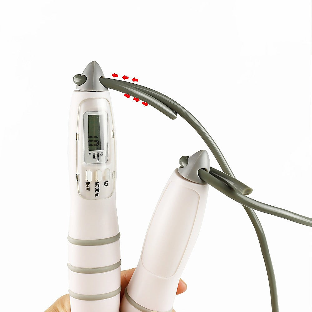 Digital LCD Skipping Jump Rope | Gray