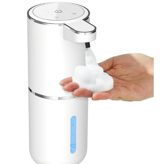 Smart Automatic Foaming Soap Dispenser | Rechargeable Touch Control (White, 380ml)