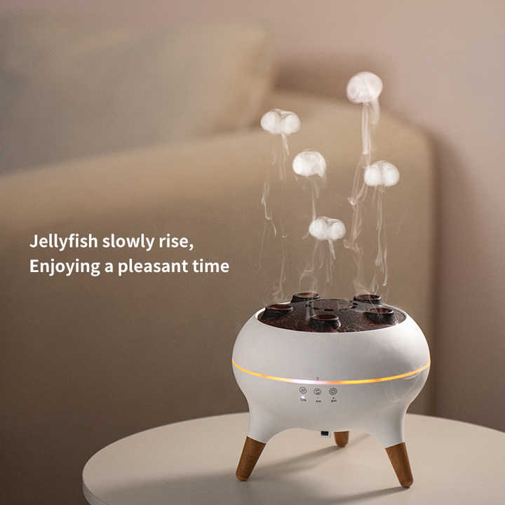 Smart Dynamic Jellyfish Aroma Diffuser | Ambient Light & Adjustable Mist