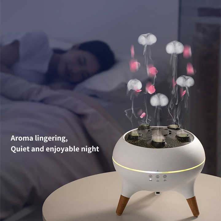 Smart Dynamic Jellyfish Aroma Diffuser | Ambient Light & Adjustable Mist