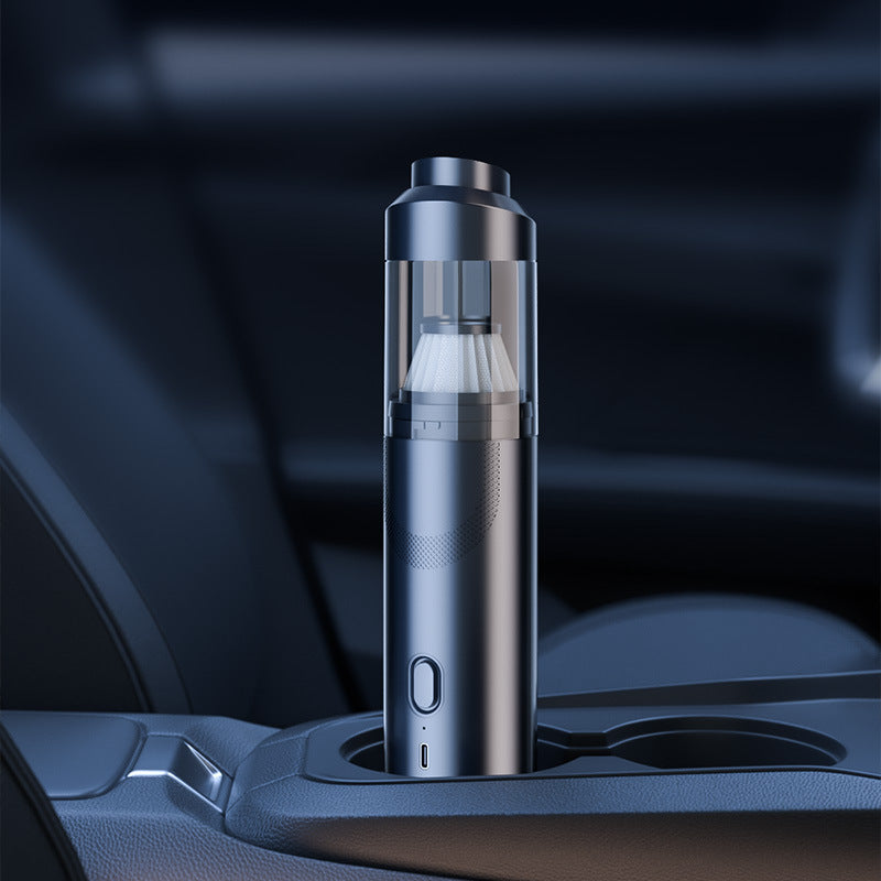 Cordless Handheld Vacuum Cleaner with Blower Function | Compact & Rechargeable (Blue-Grey)