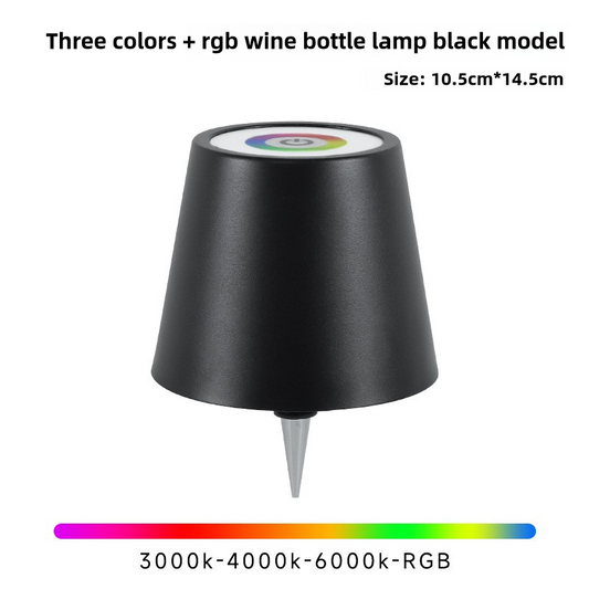 RGB LED Bottle Lamp | Smart Touch Control & Adjustable Brightness (3 Colours )