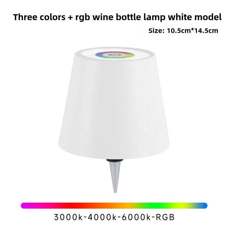 RGB LED Bottle Lamp | Smart Touch Control & Adjustable Brightness (3 Colours )