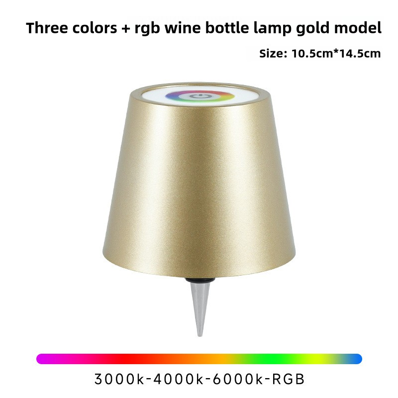 RGB LED Bottle Lamp | Smart Touch Control & Adjustable Brightness (3 Colours )