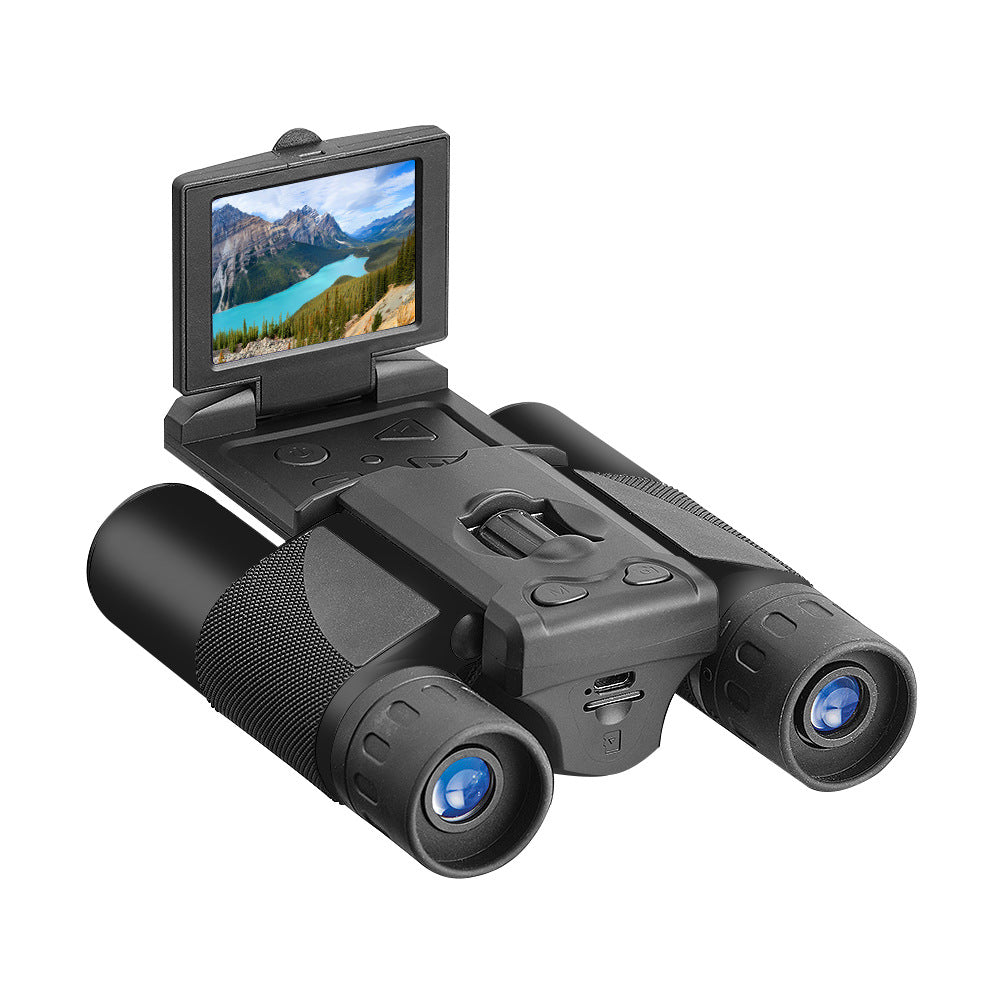 Smart Digital Camera Binoculars | 8X Zoom, LCD Screen & Starlight Night Vision