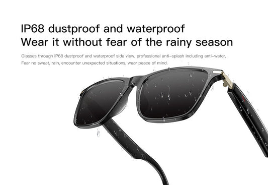 Smart Bluetooth Audio Sunglasses | Open-Ear Music & Hands-Free Calling
