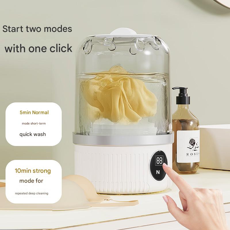 Smart Mini Washing Cup | Portable USB Washing Machine (White)