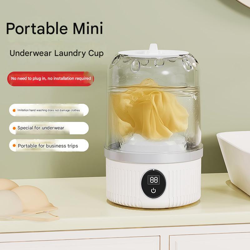 Smart Mini Washing Cup | Portable USB Washing Machine (White)