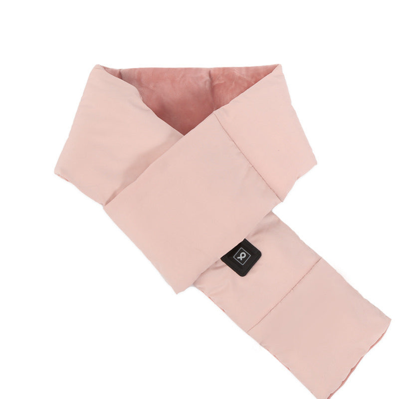 Smart USB Heated Scarf | Pink (3-Level Heat)