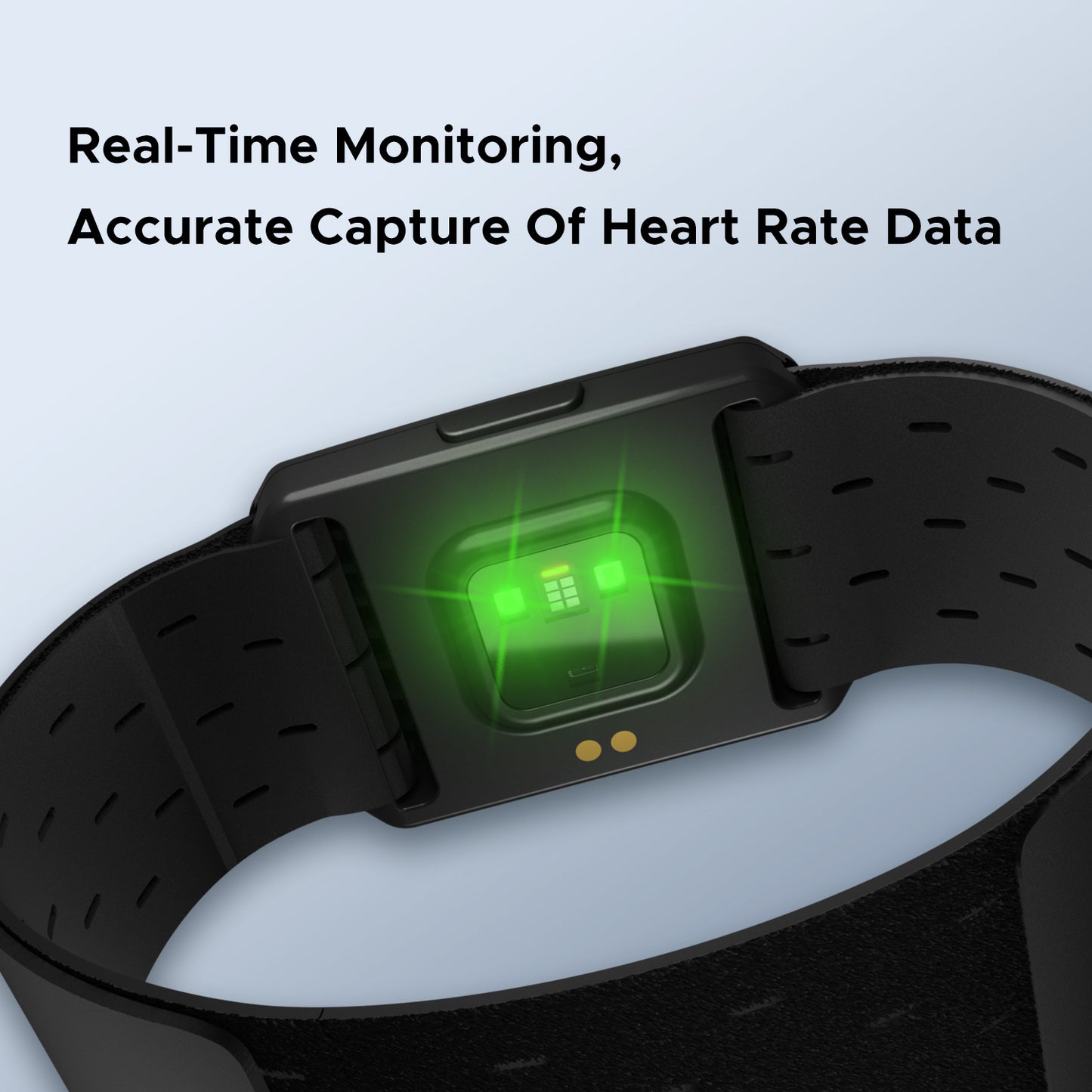 Smart Optical Armband Heart Rate Monitor | Bluetooth & ANT+ (Black)