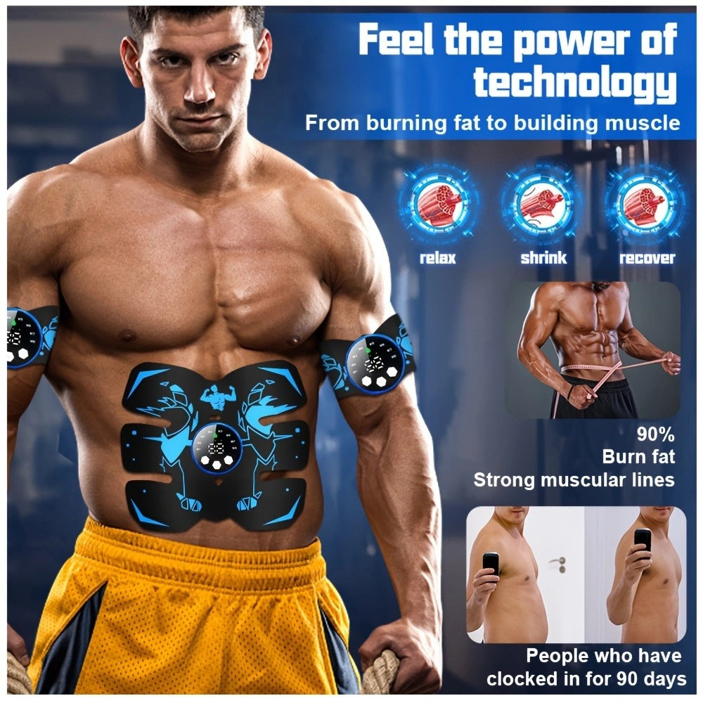 Black & Blue Ultimate EMS Muscle Stimulator Kit