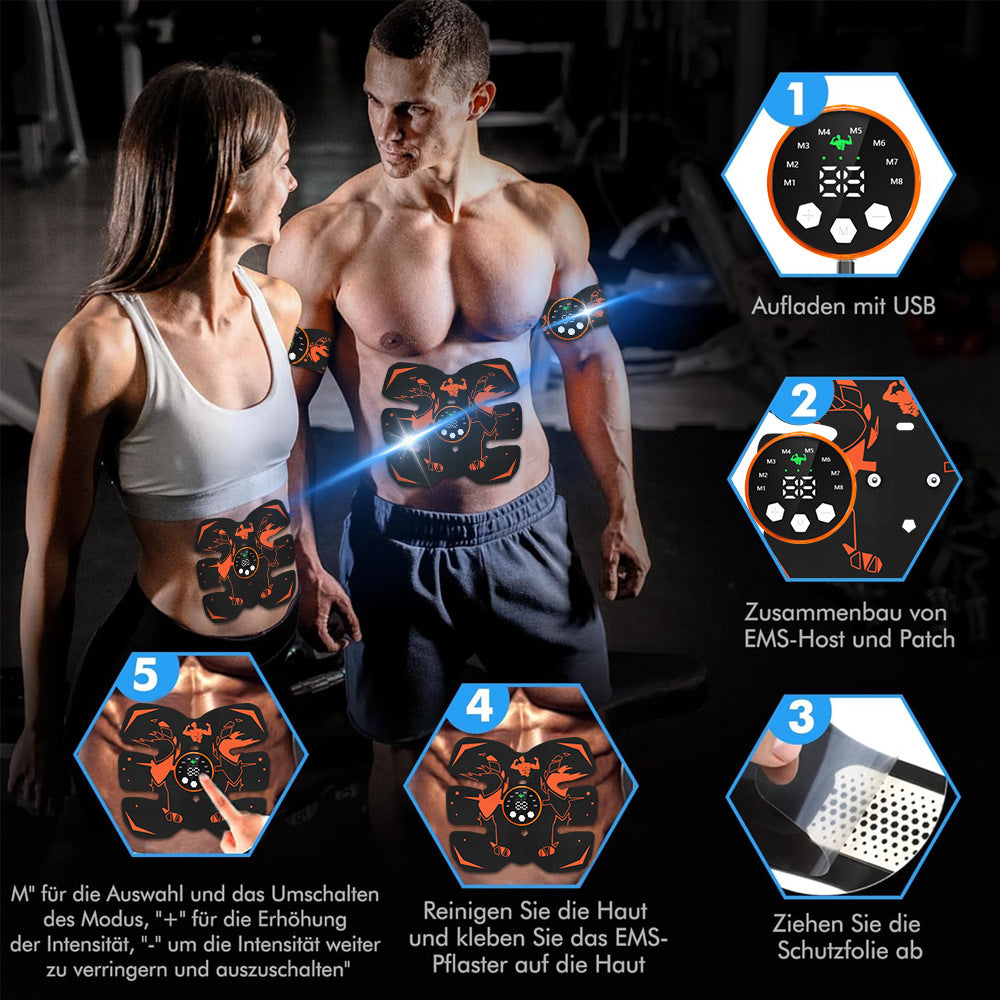 Black & Blue Ultimate EMS Muscle Stimulator Kit
