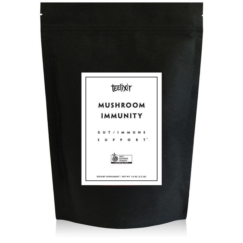 Teelixir Organic Mushroom Immunity Blend | 8-Mushroom Extract (100g)