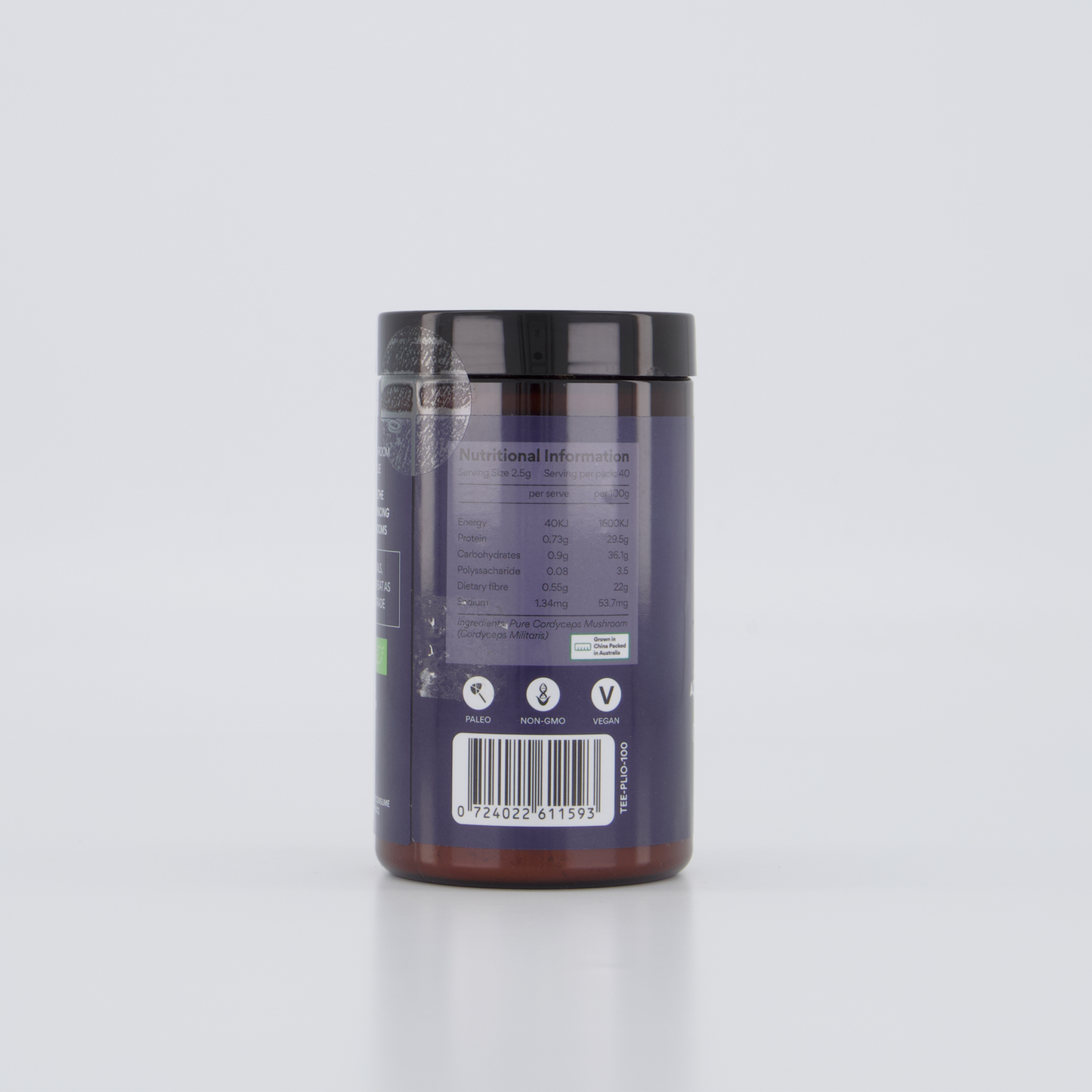 Pure Cordyceps Powder | Teelixir (100g)