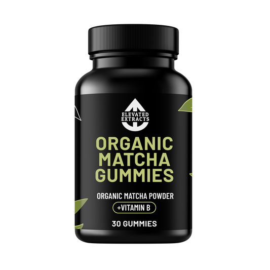 Organic Matcha Gummies | Elevated Extracts (30 Gummies)